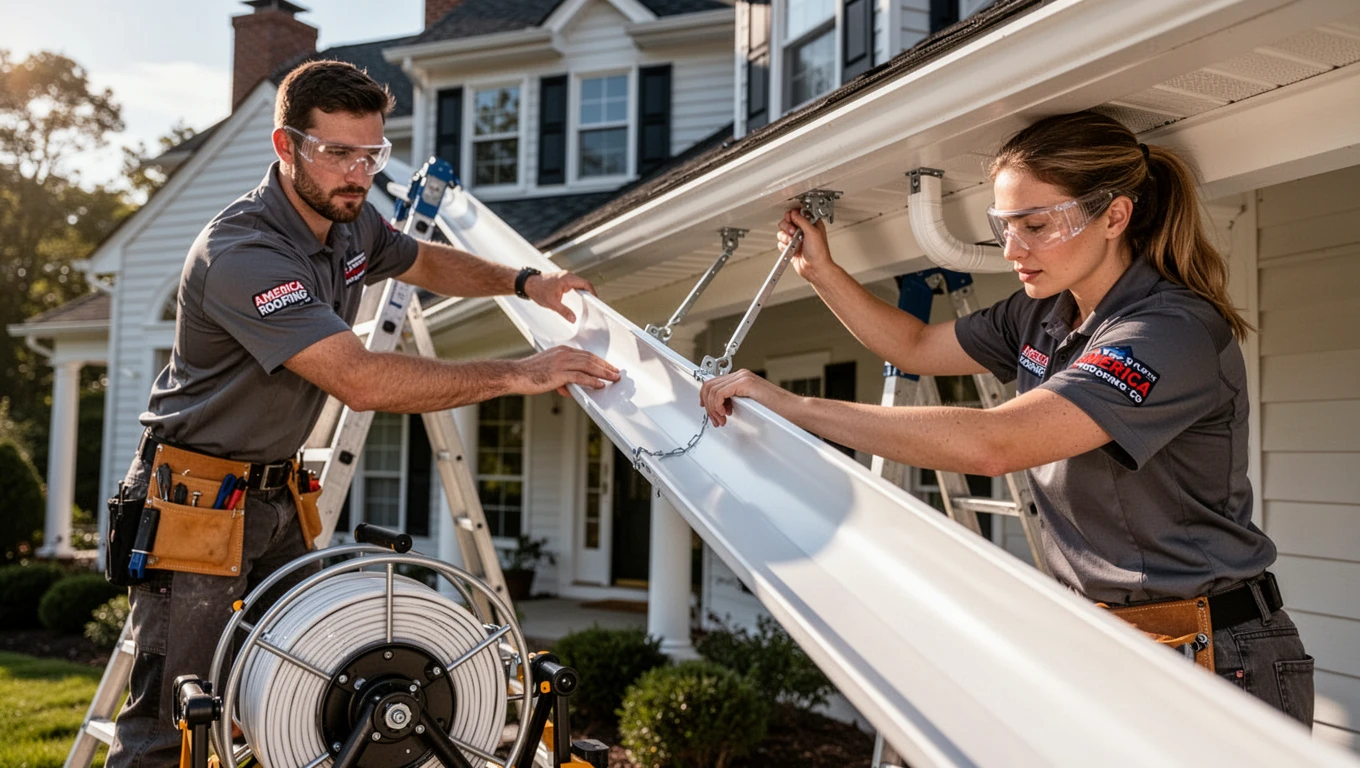 Seamless Gutter Installation