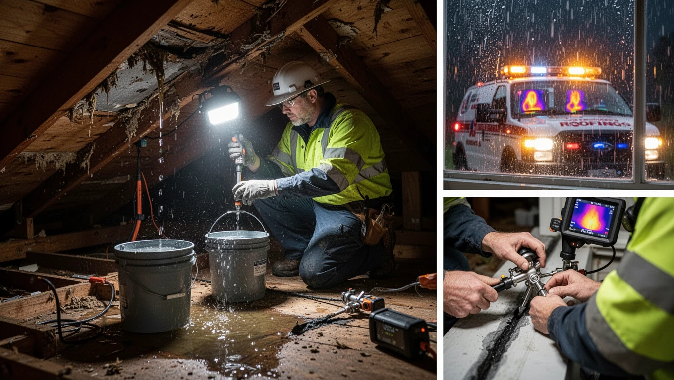 24/7 Emergency Roof Leak Repair